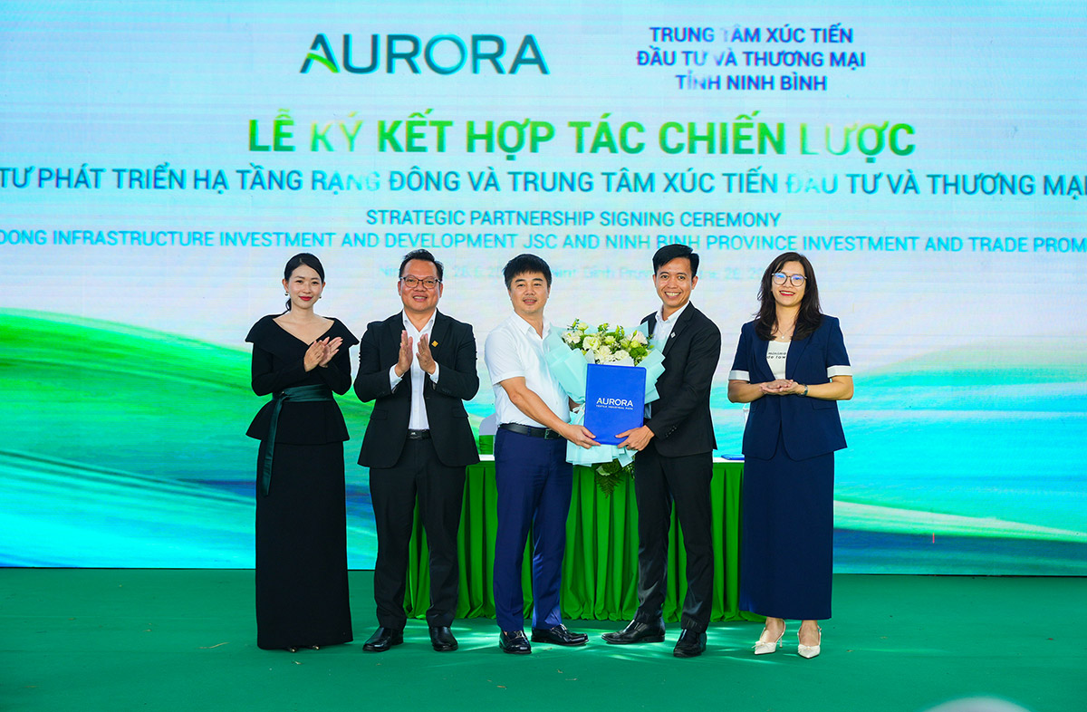 Aurora IP ký kết hợp tác chiến lược