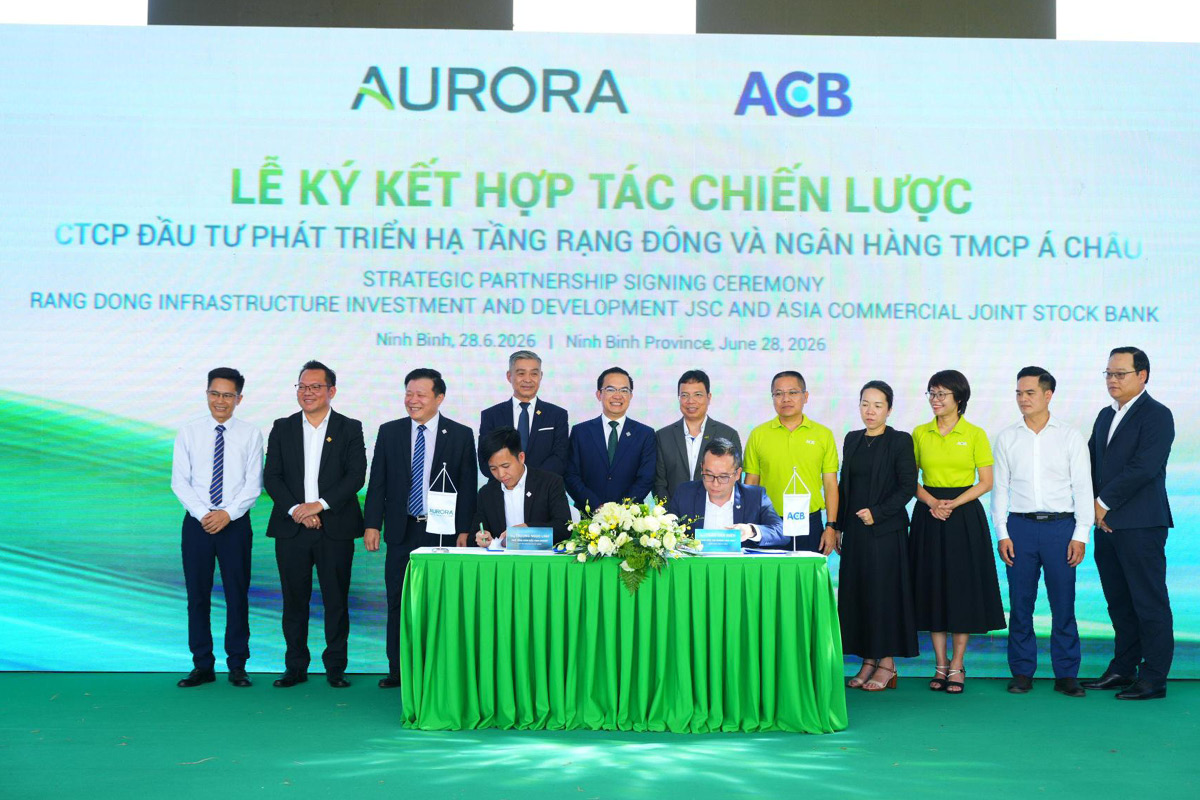 Aurora IP ký kết với ACB