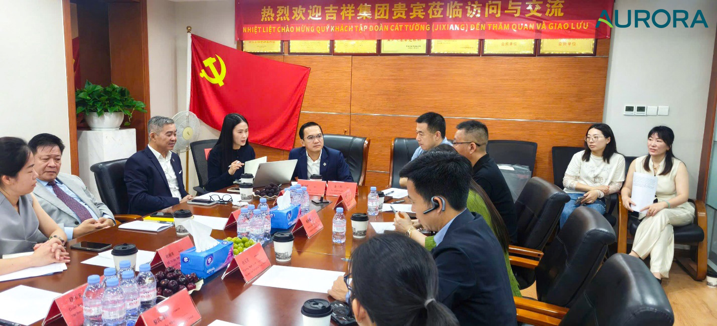 Đoàn Aurora IP tại Sanbang Group