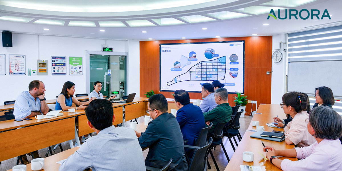 Đại diện Aurora IP và đại diện SUEZ