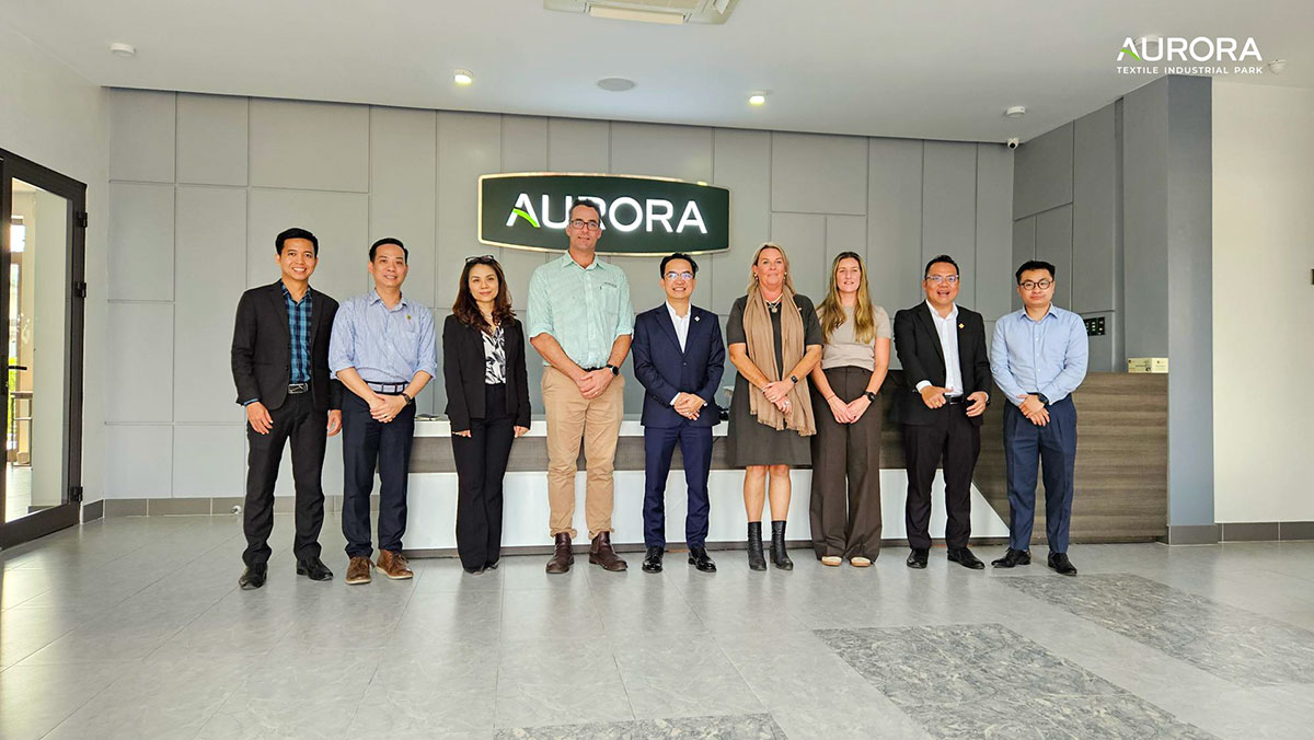 Aurora IP và đại diện Hiệp Hội Lông cừu Úc