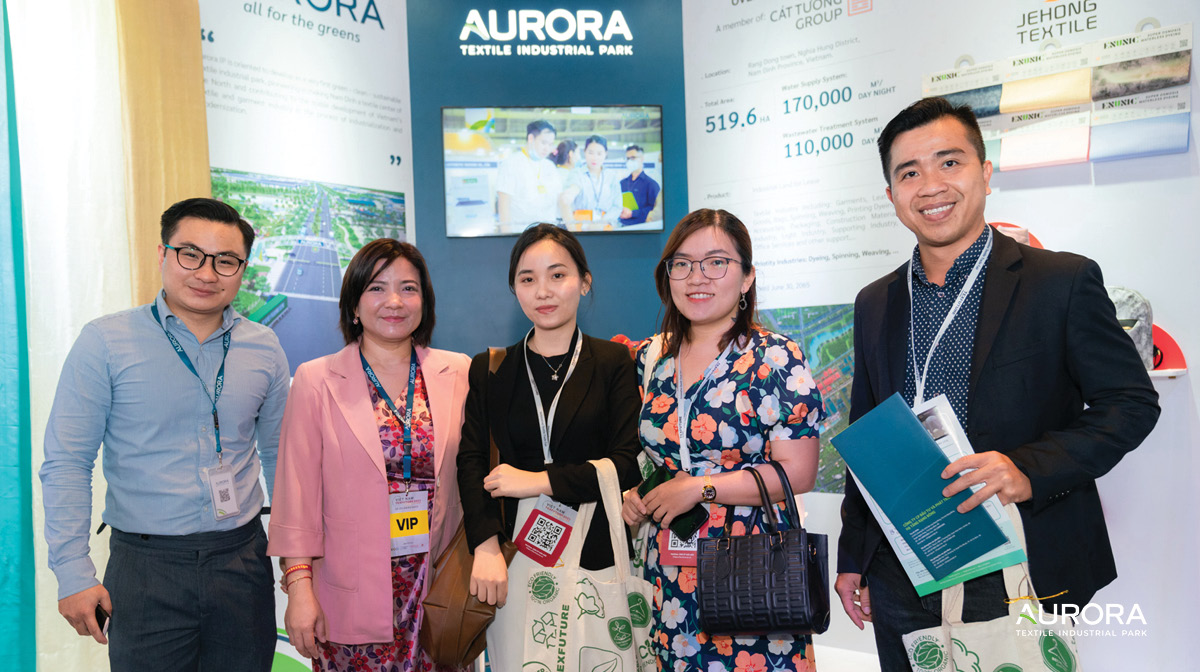 Tham quan Aurora tại TexFuture Vietnam 2023