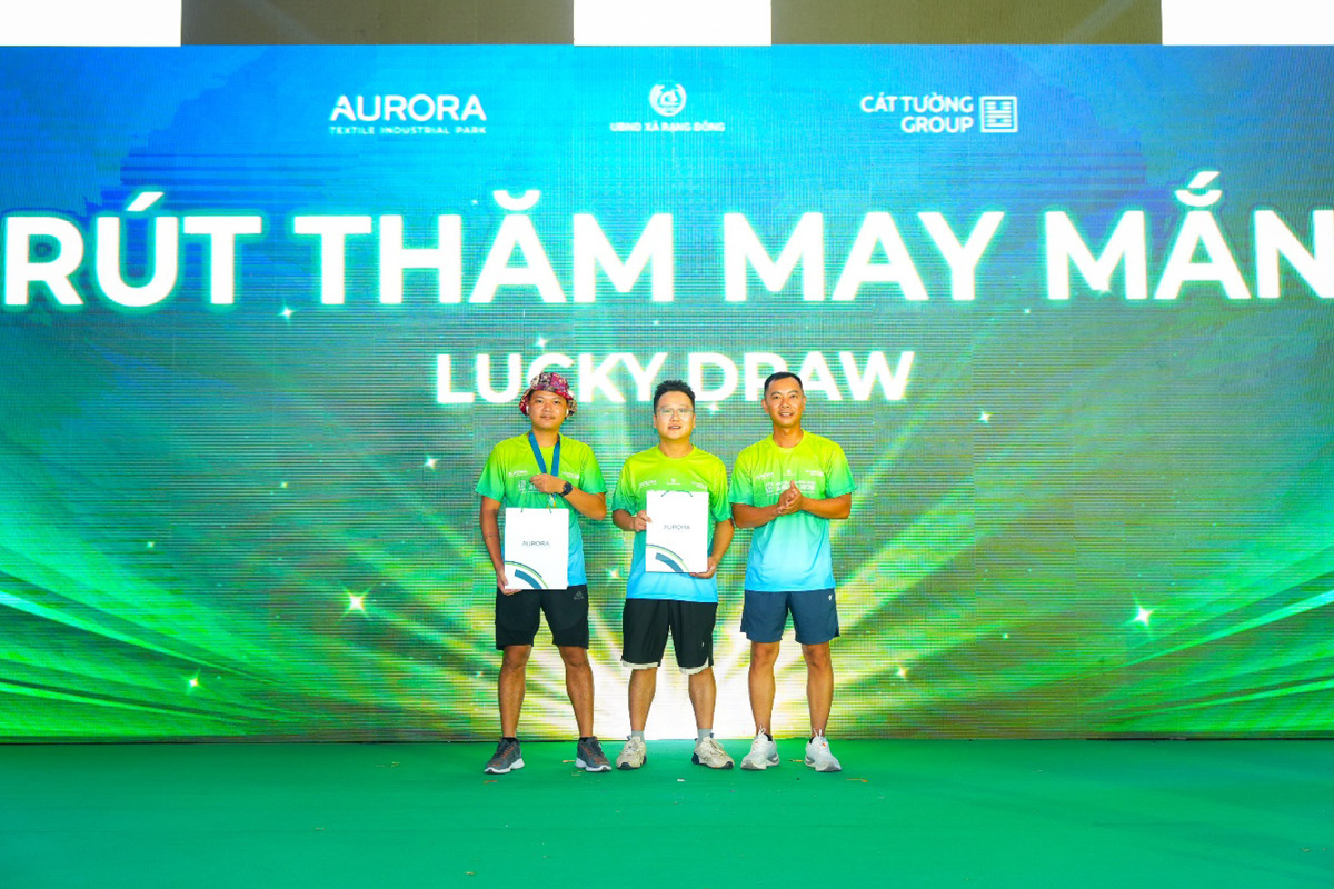 Giải 2 may mắn Aurora Green Run