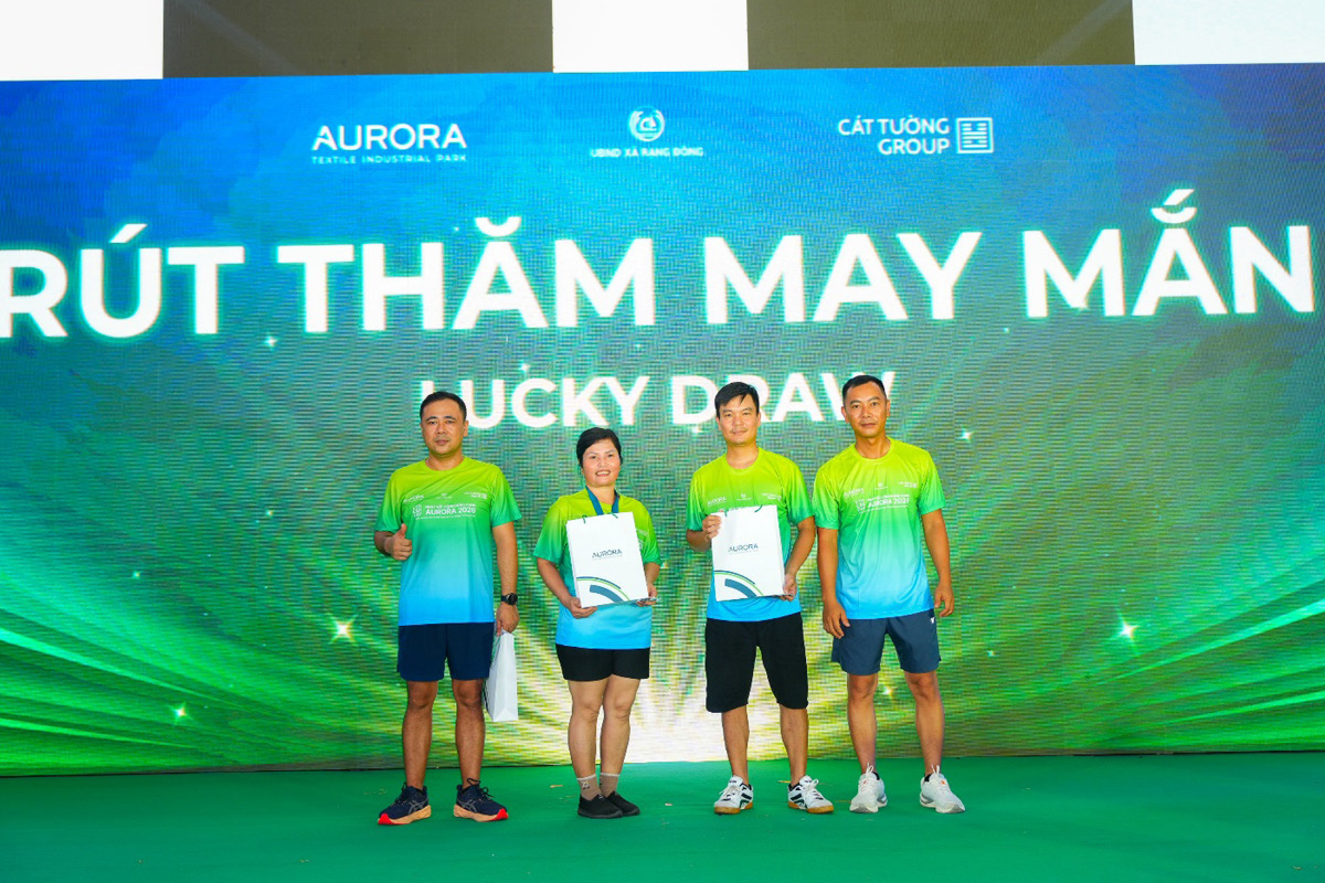 Giải 3 may mắn Aurora Green Run