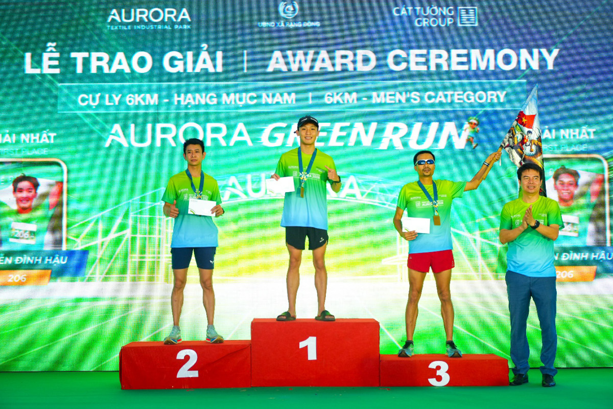 Top 3 VDV nam Aurora Green Run