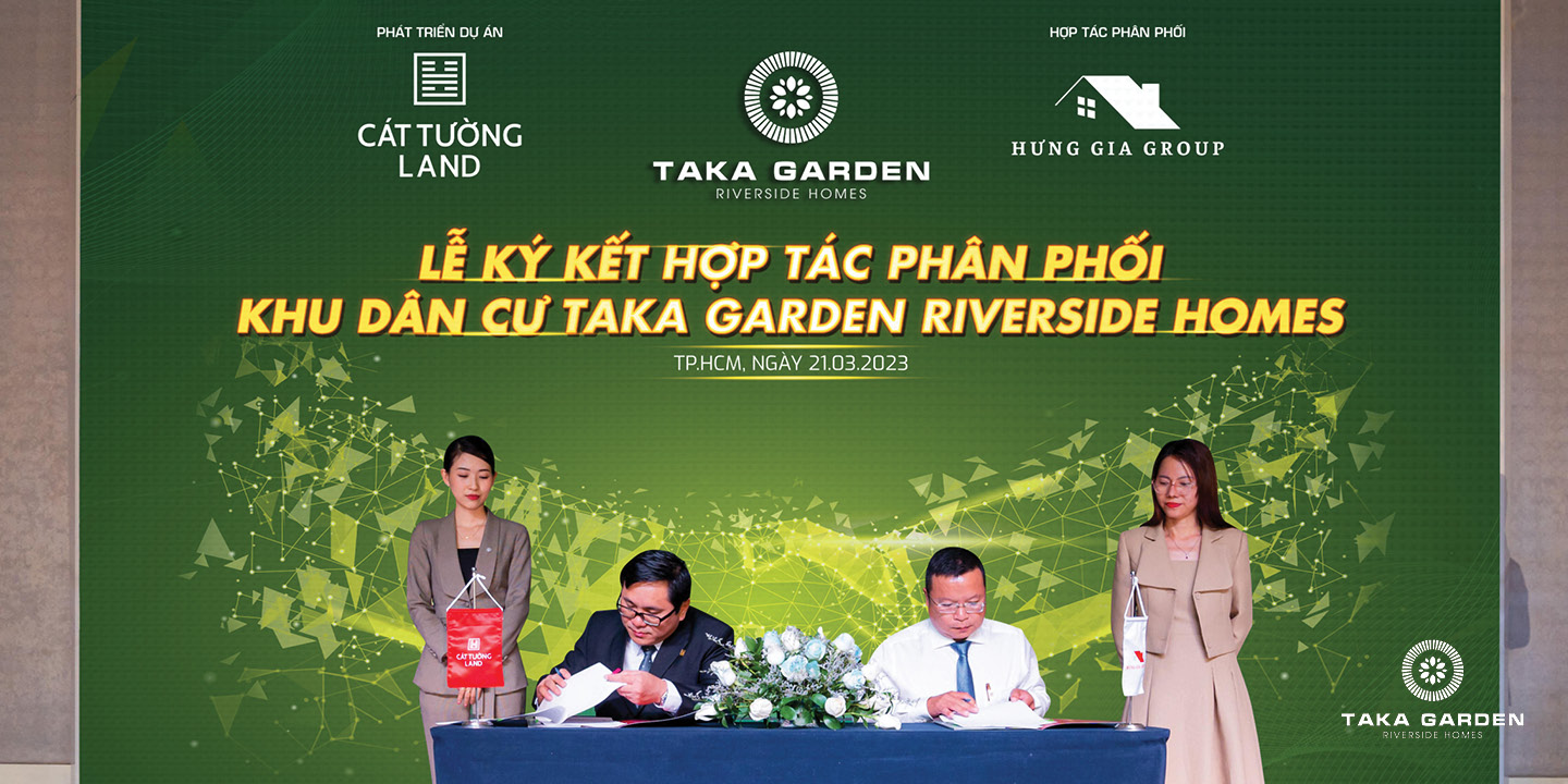 Ký kết phân phối Taka Garden với Hưng Gia Group