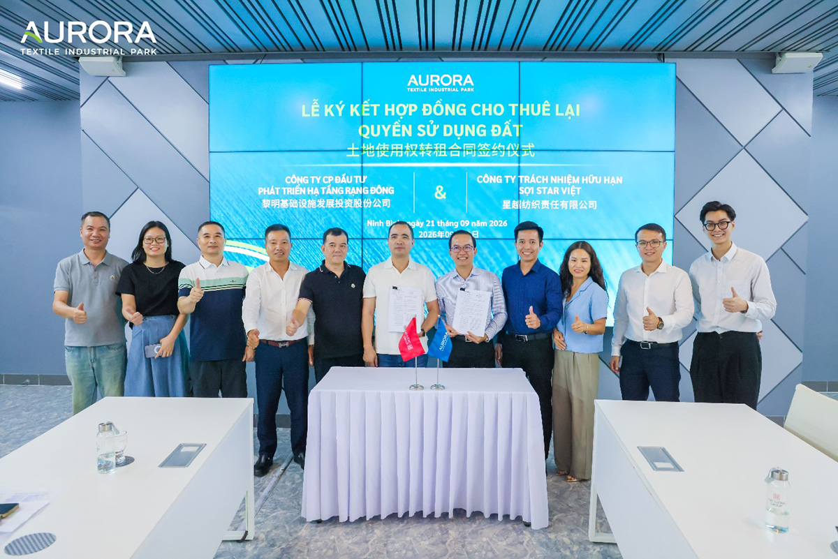 Đại diện Aurora kết Sợi Star Việt