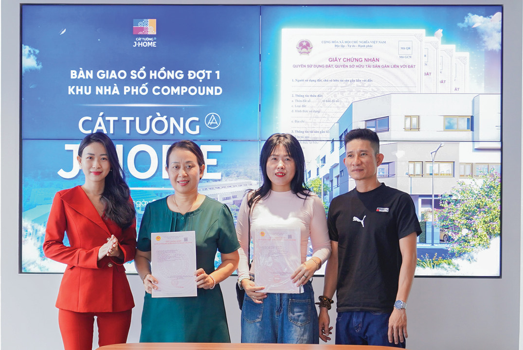 Nhận sổ hồng Cát Tường J-Home