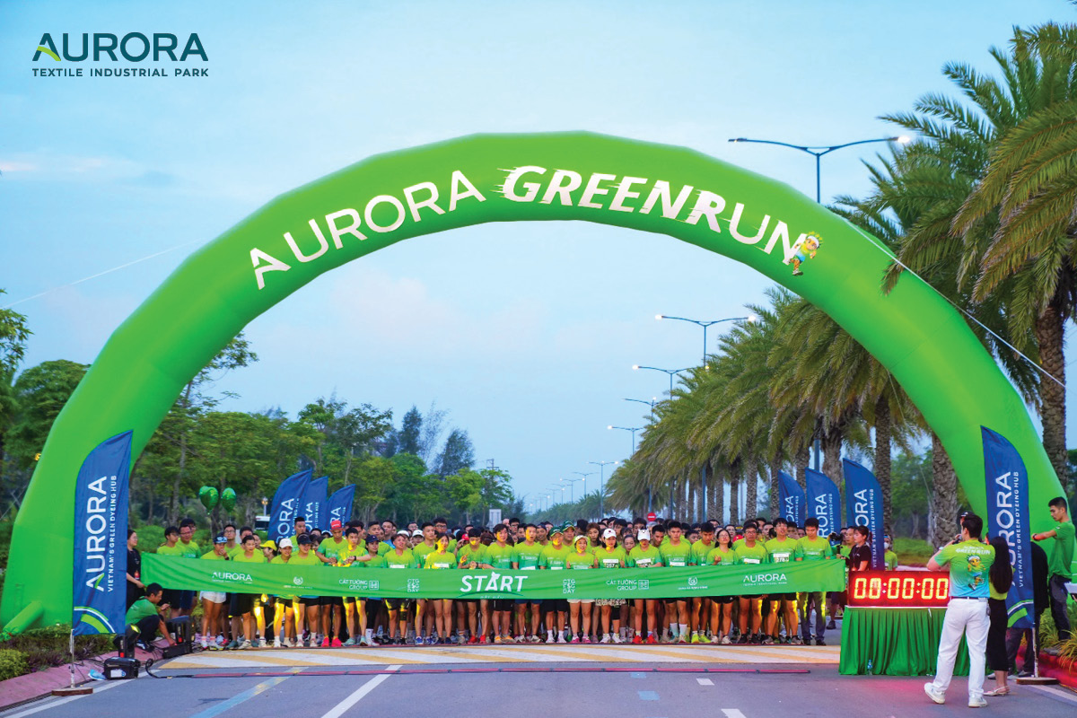 Đường chạy Aurora Green Run 2026
