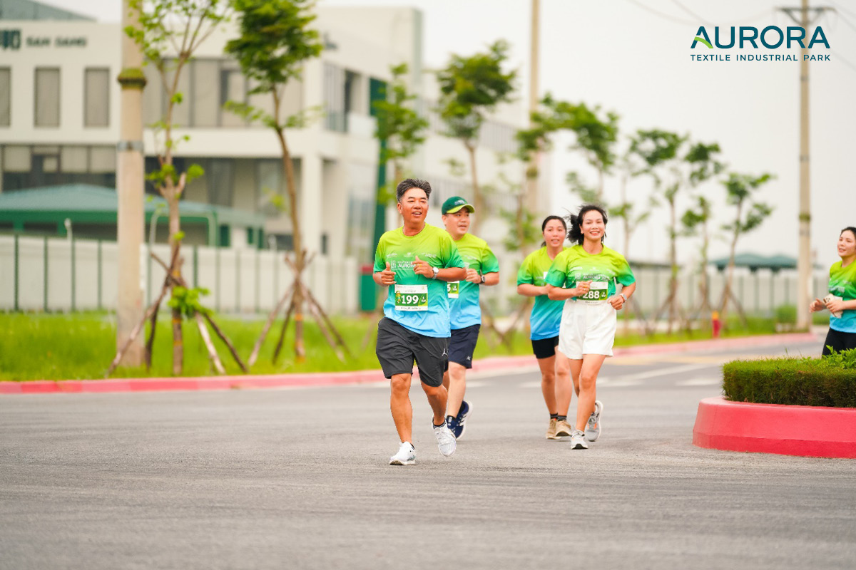 VDV tham gia Aurora Green Run 2026