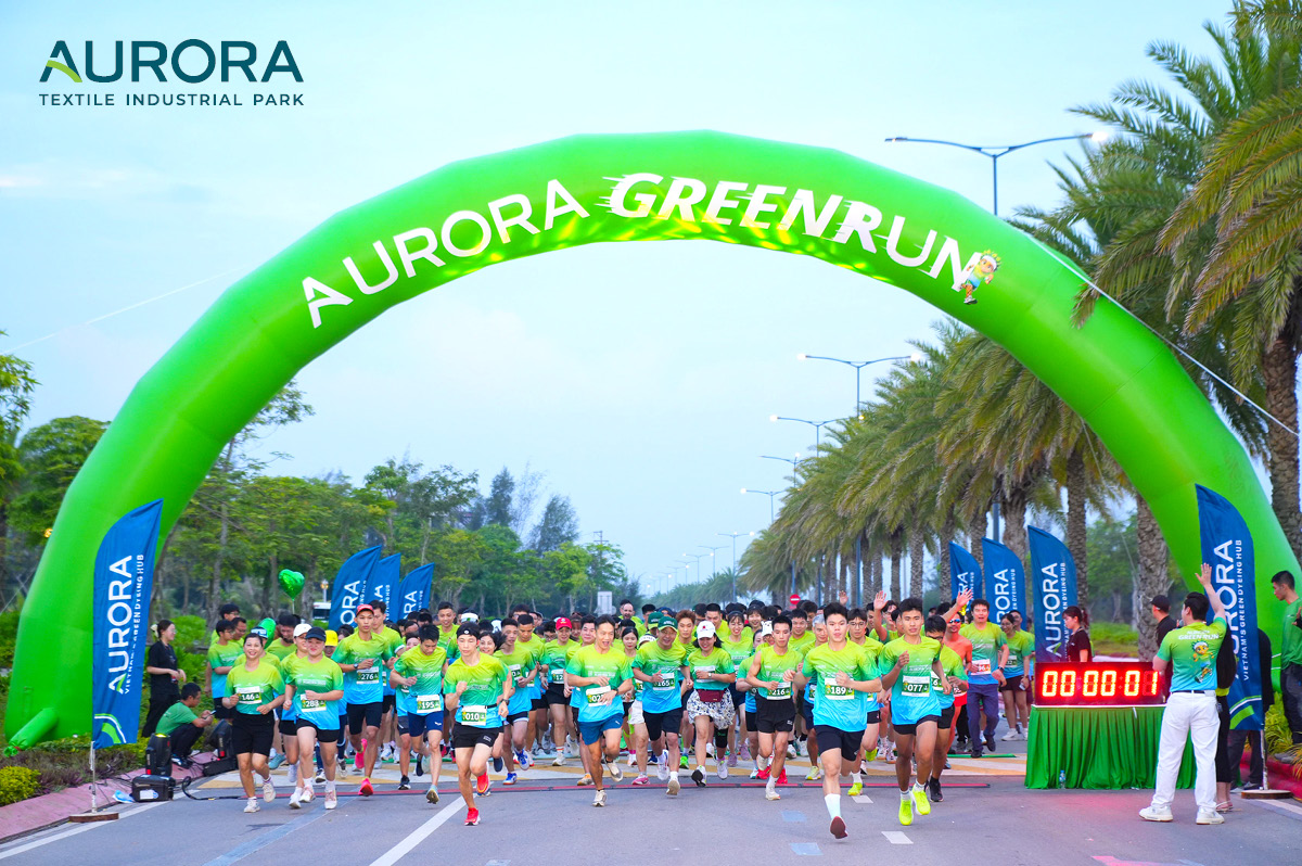 Aurora Green Run 2026 | Công viên Cát Tường Charm